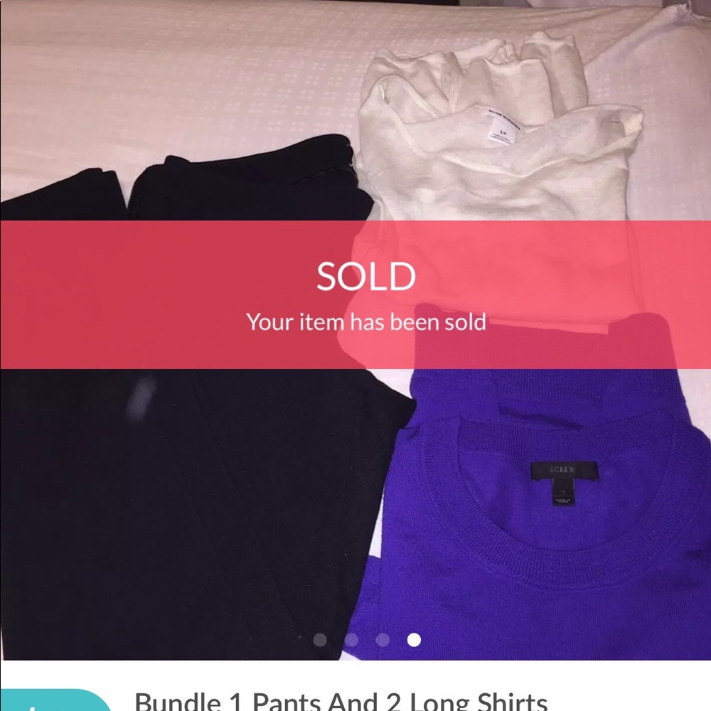 Bundle of pants 👖 and 2 long sleeve shirt 👚